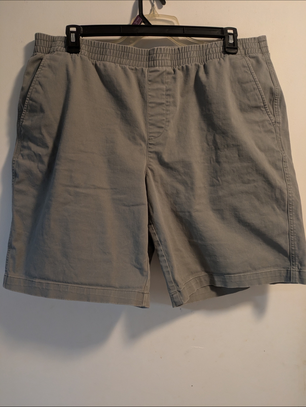 Women's Lands End Casual Elastic-Waist Shorts - Olive